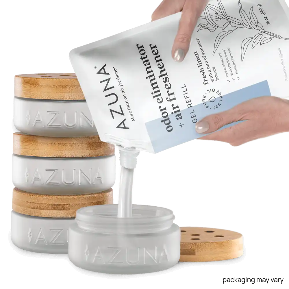 Luxe Glass Odor Eliminator 4 Room Starter Kit
