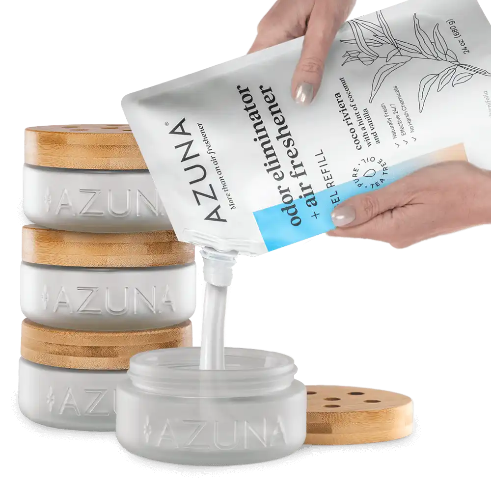 Luxe Glass Odor Eliminator 4 Room Starter Kit