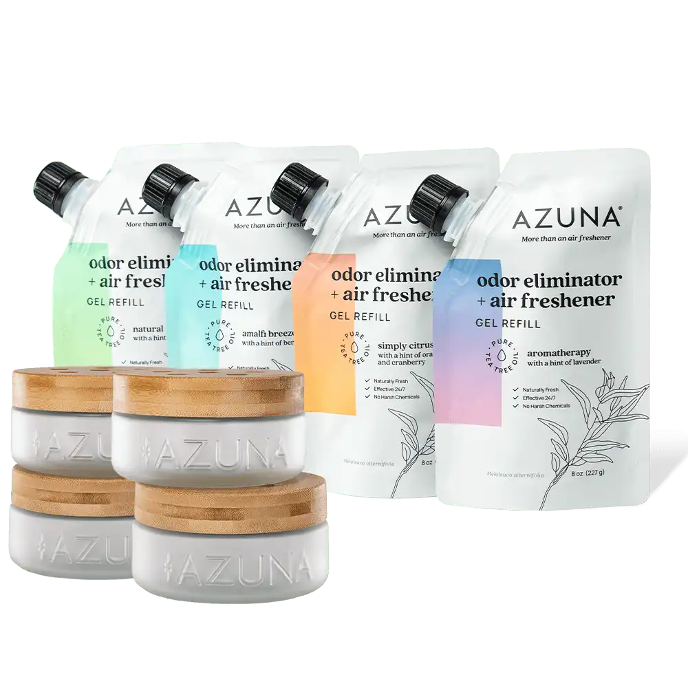 Luxe Glass Odor Eliminator 4 Room Starter Variety Kit