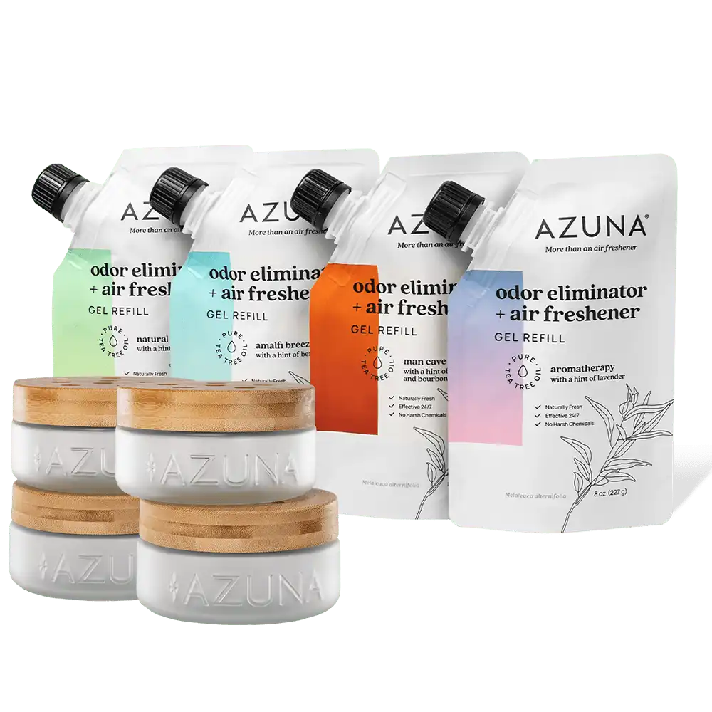 Luxe Glass Odor Eliminator 4 Room Starter Variety Kit