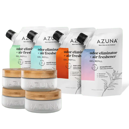 Luxe Glass Odor Eliminator 4 Room Starter Variety Kit