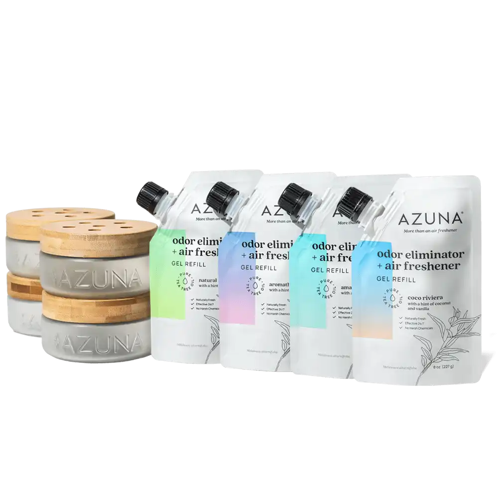 Luxe Glass Odor Eliminator 4 Room Starter Variety Kit