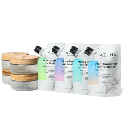Luxe Glass Odor Eliminator 4 Room Starter Variety Kit (Welcome)