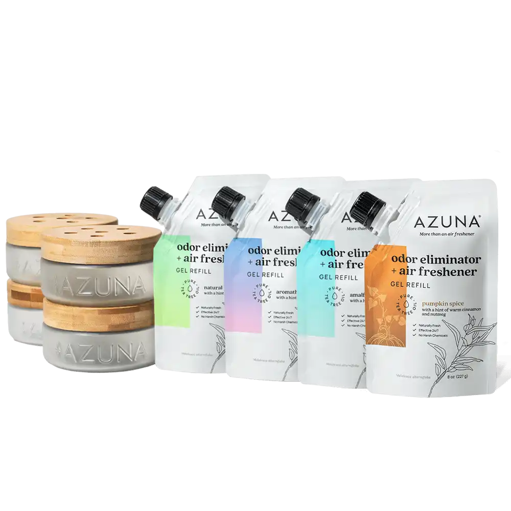 Luxe Glass Odor Eliminator 4 Room Starter Variety Kit
