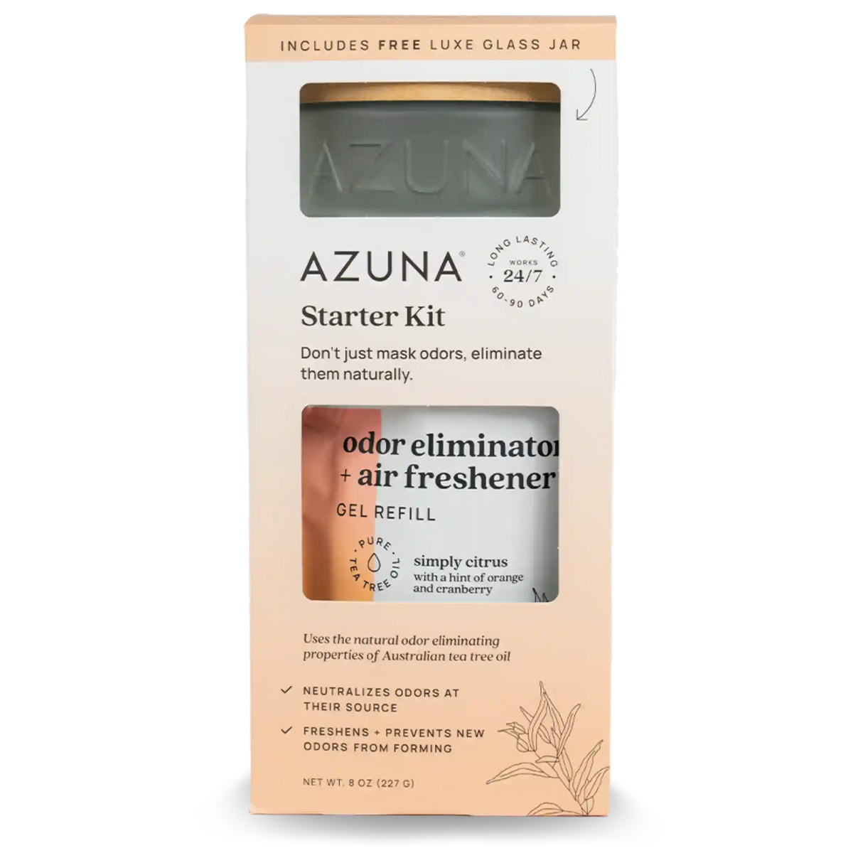 8 oz Odor Eliminator + Air Freshener Starter Kit (box set)