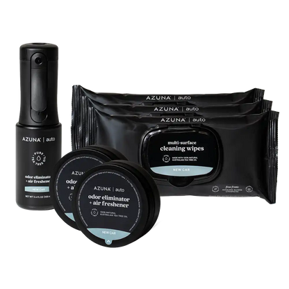 Car Air Freshener & Auto Odor Eliminator Premium Kit