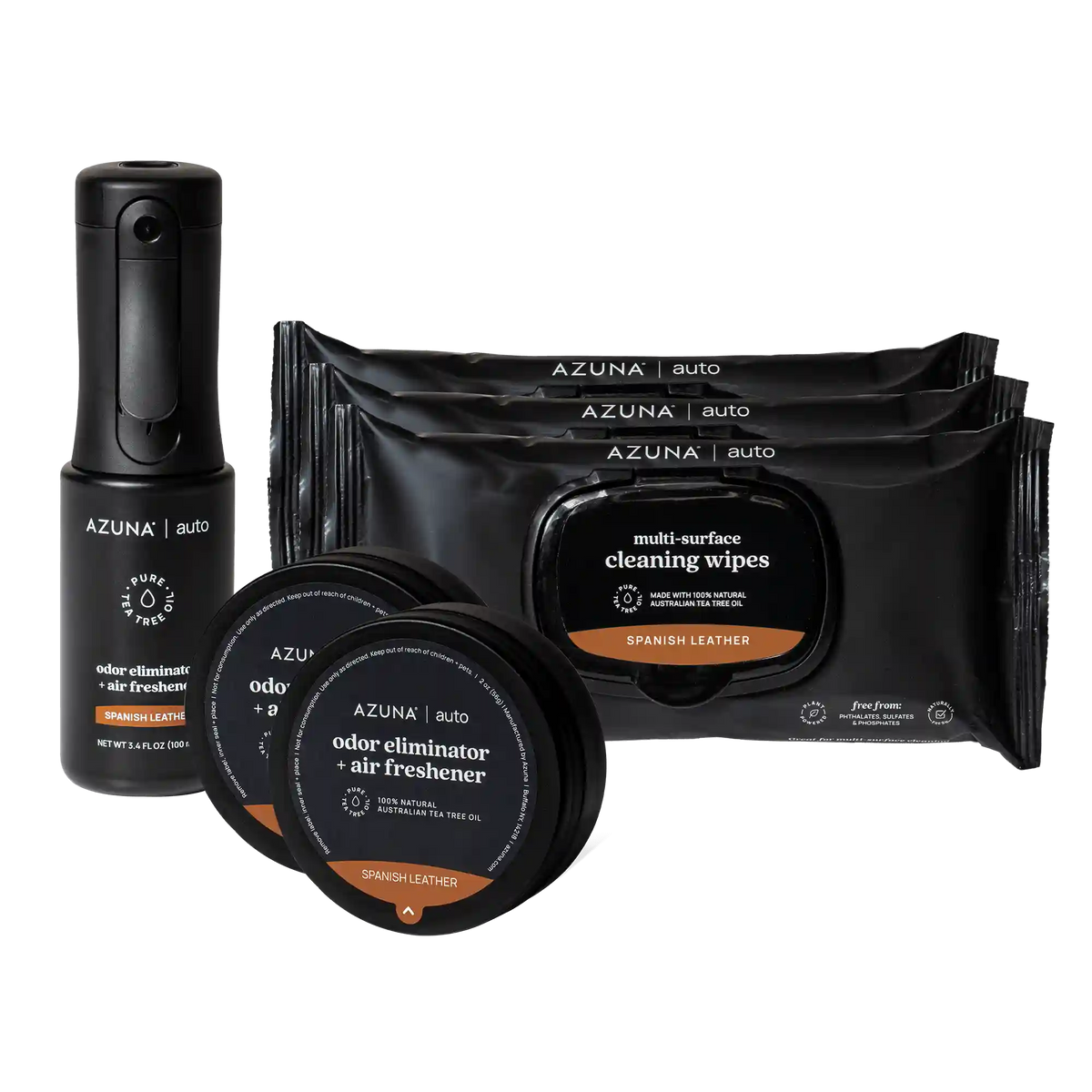 Car Air Freshener & Auto Odor Eliminator Premium Kit