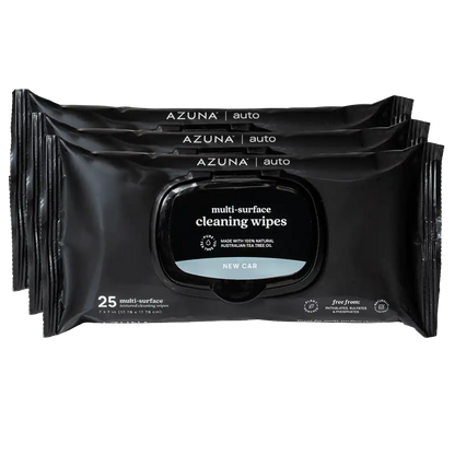 Multi-Surface Car Cleaning Wipes Trio