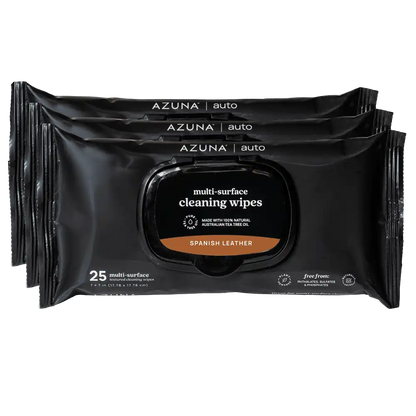 Multi-Surface Car Cleaning Wipes Trio
