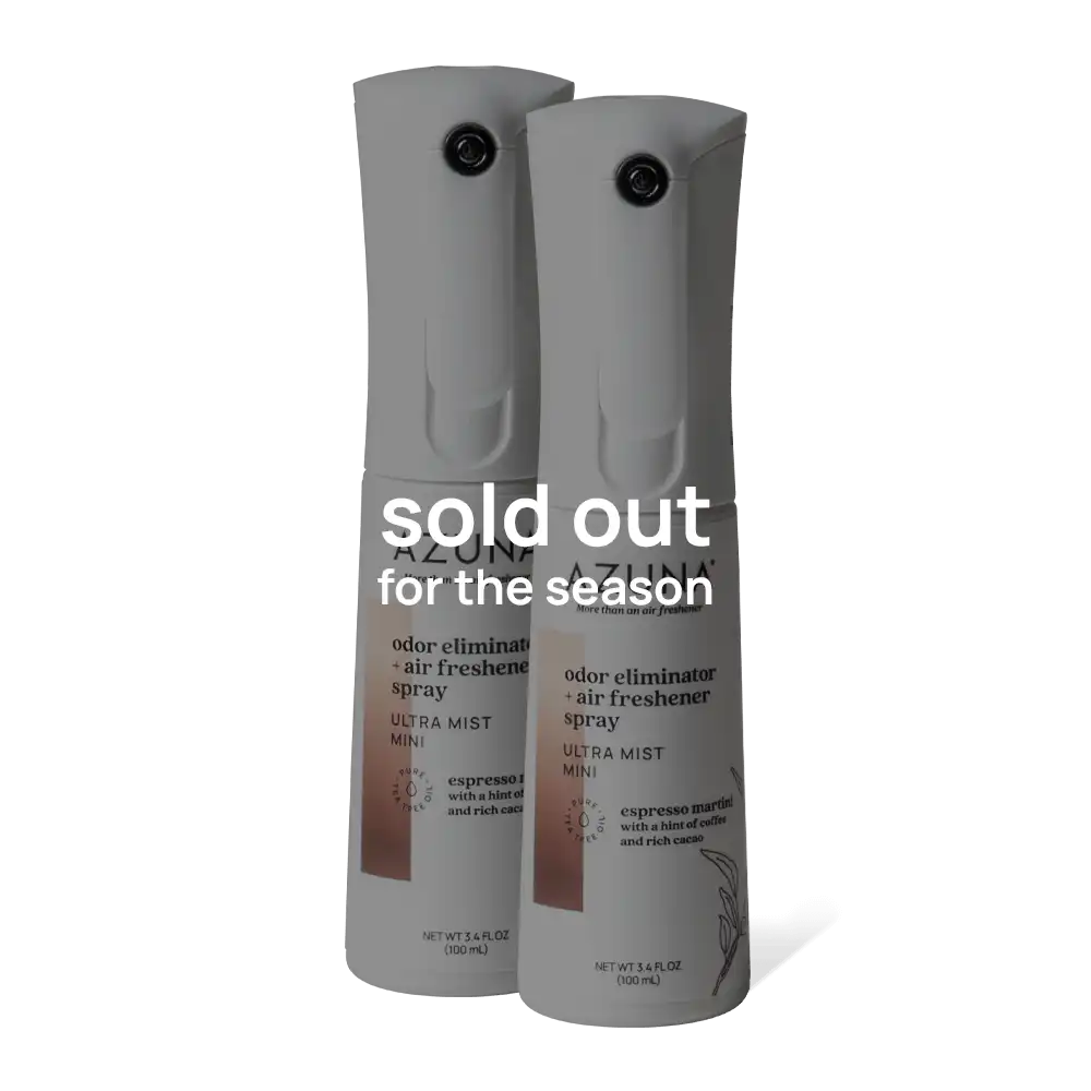 Odor Eliminator + Room Air Freshener Ultra Mist Spray Mini Duo