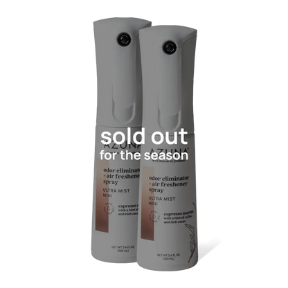 Odor Eliminator + Room Air Freshener Ultra Mist Spray Mini Duo