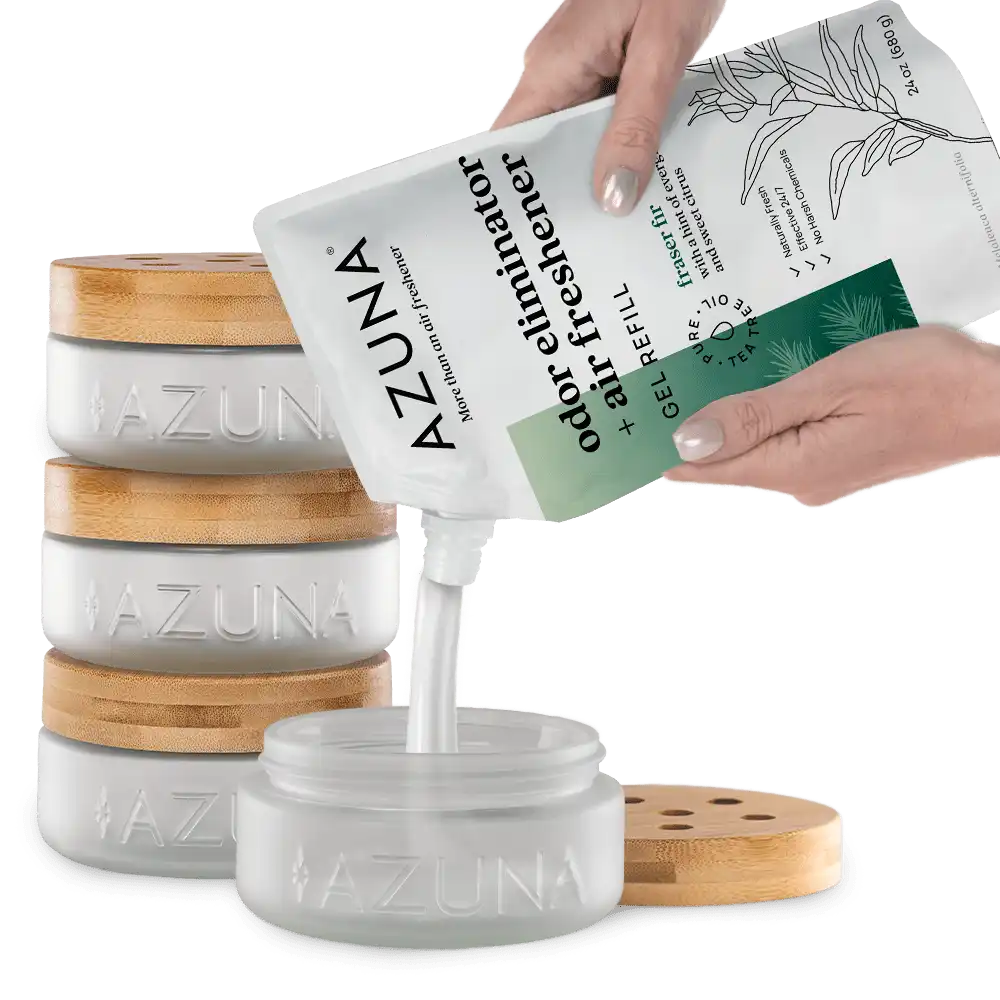 Luxe Glass Odor Eliminator 4 Room Starter Kit