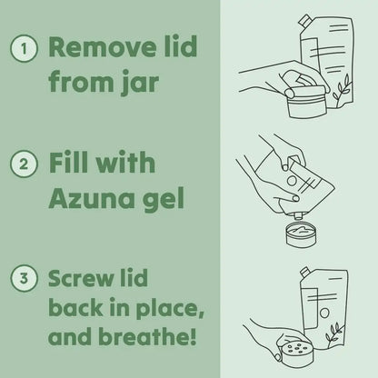 Luxe Glass Odor Eliminator 4 Room Starter Kit