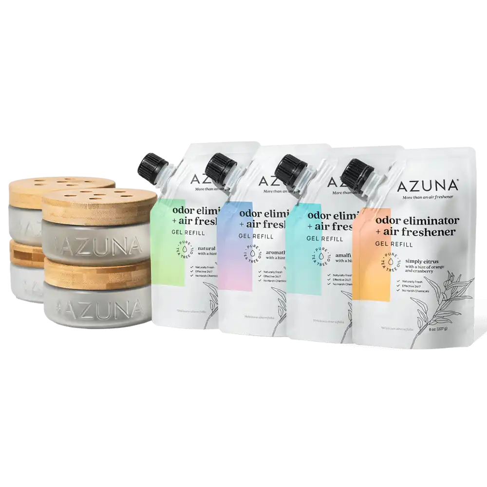 Luxe Glass Odor Eliminator 4 Room Starter Variety Kit