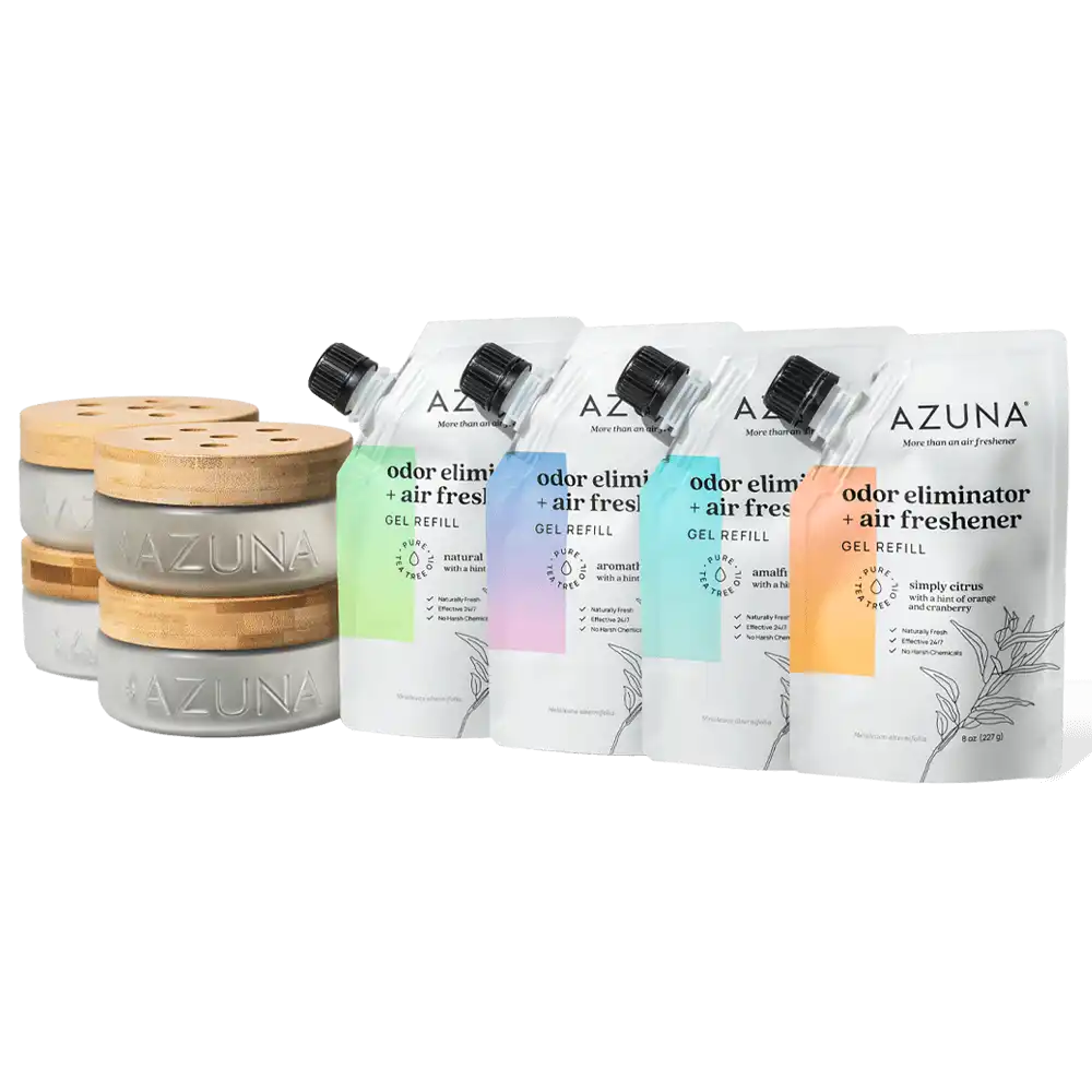Luxe Glass Odor Eliminator 4 Room Starter Variety Kit