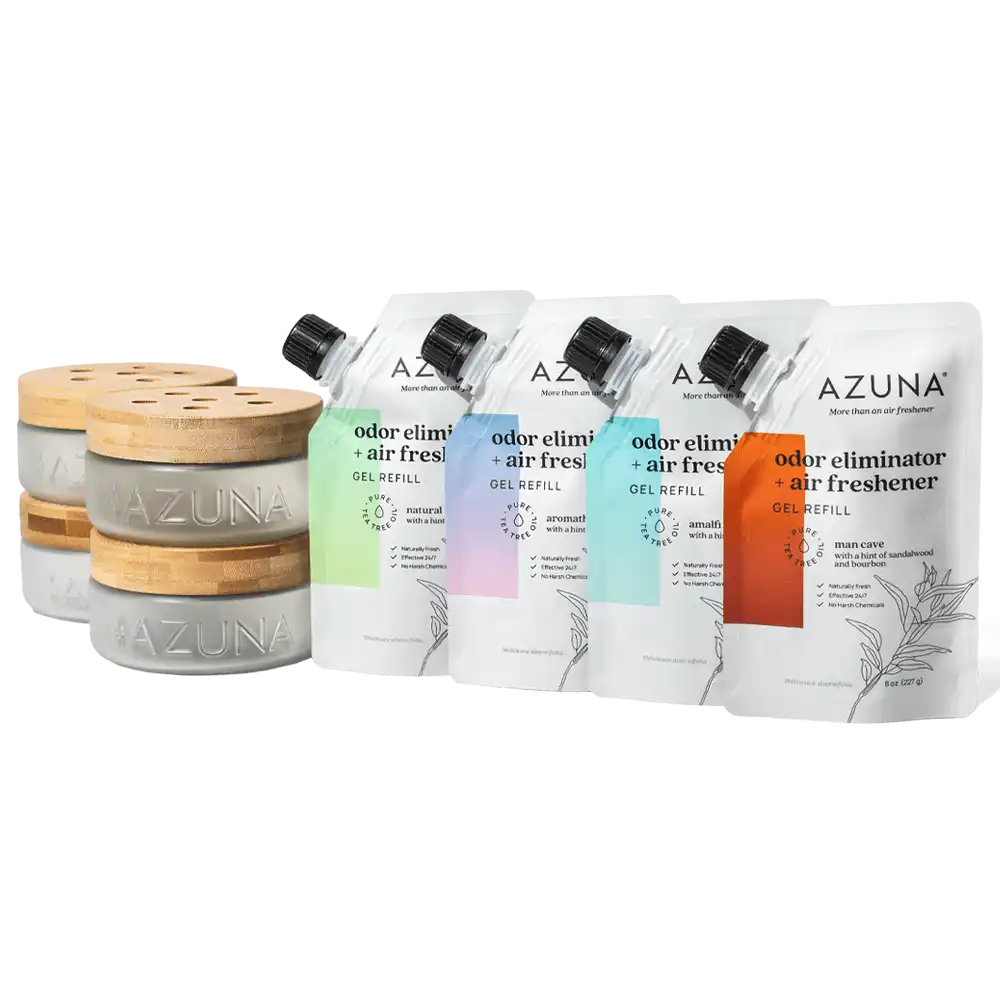 Luxe Glass Odor Eliminator 4 Room Starter Variety Kit