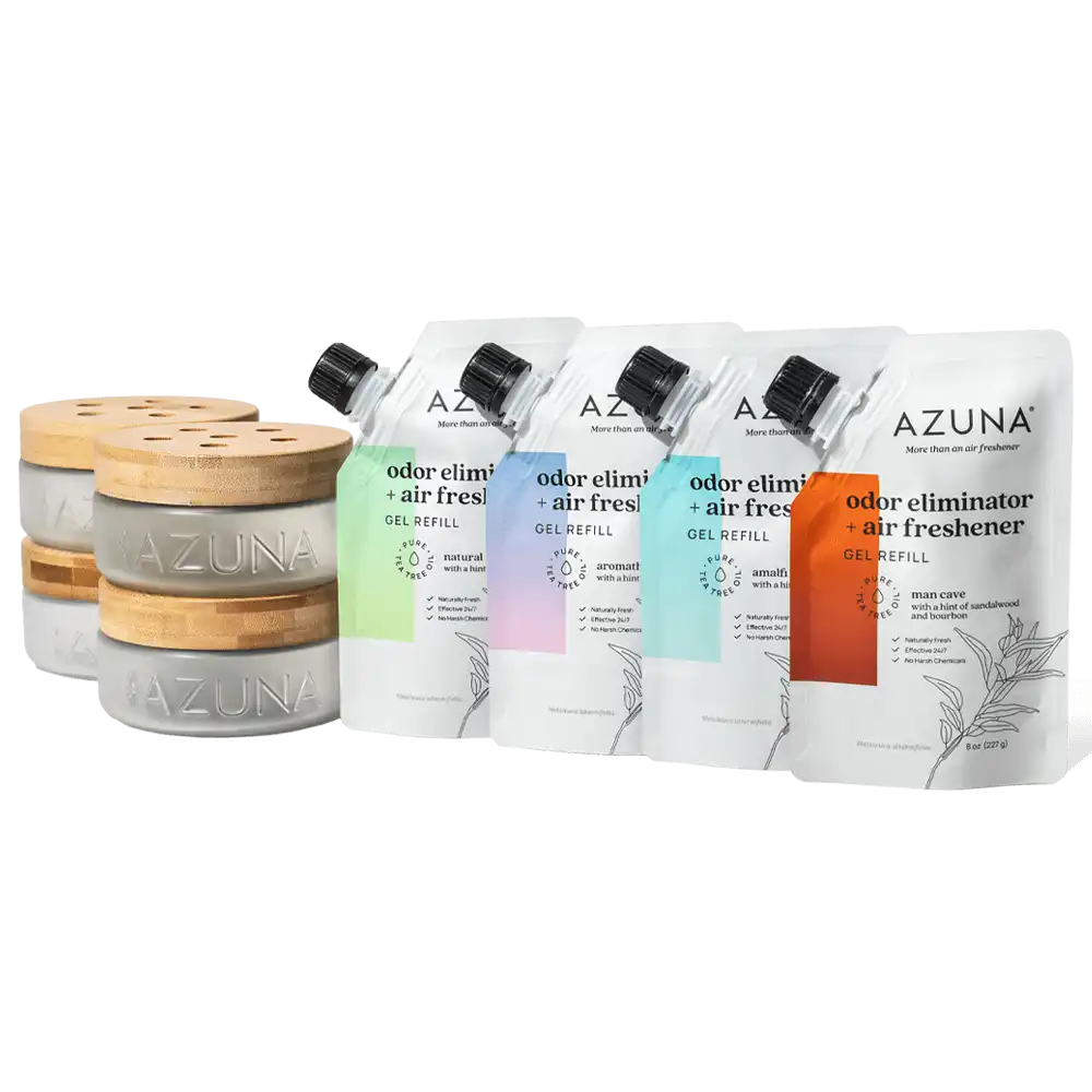 Luxe Glass Odor Eliminator 4 Room Starter Variety Kit