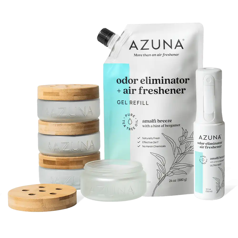 Luxe Glass Odor Eliminator 4 Room Starter Kit + Spray