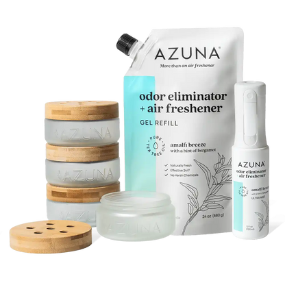 Luxe Glass Odor Eliminator 4 Room Starter Kit + Spray