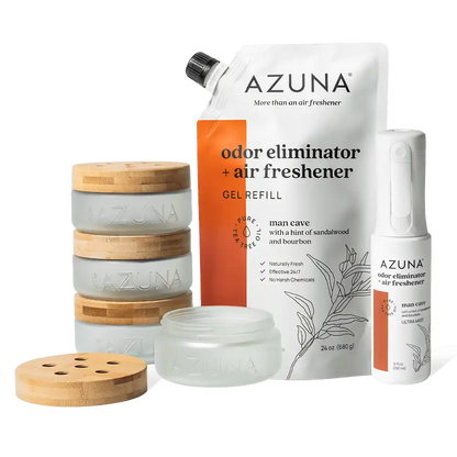 Luxe Glass Odor Eliminator 4 Room Starter Kit + Spray
