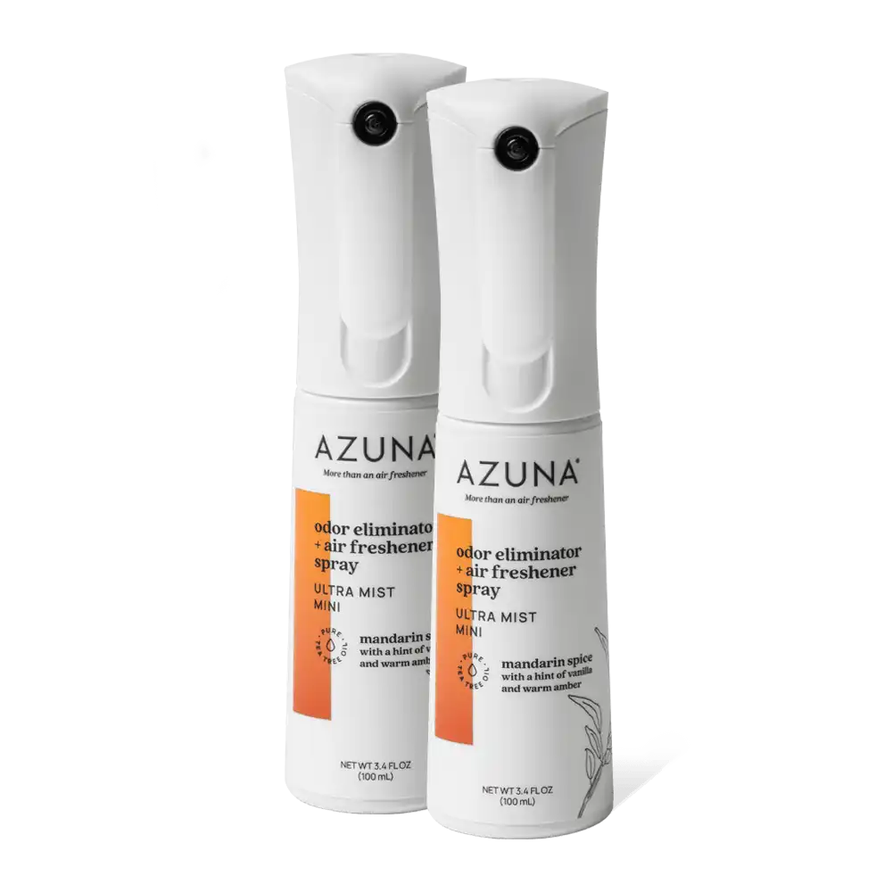 Odor Eliminator + Room Air Freshener Ultra Mist Spray Mini Duo