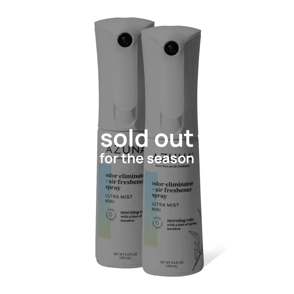 Odor Eliminator + Room Air Freshener Ultra Mist Spray Mini Duo