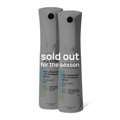 Odor Eliminator + Room Air Freshener Ultra Mist Spray Mini Duo
