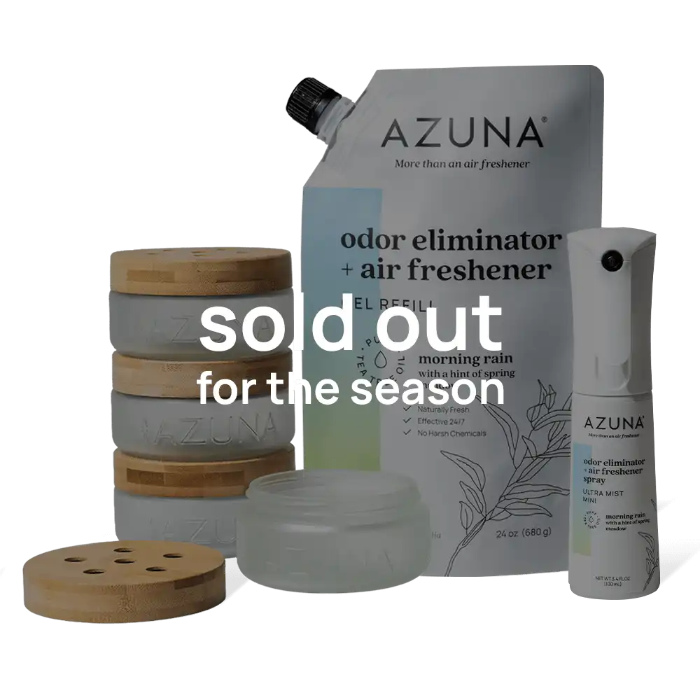 Luxe Glass Odor Eliminator 4 Room Starter Kit + Spray