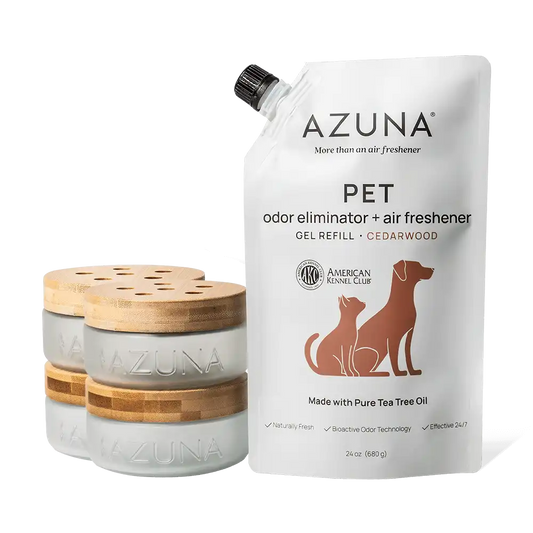 Luxe Glass Pet Odor Eliminator 4 Room Kit