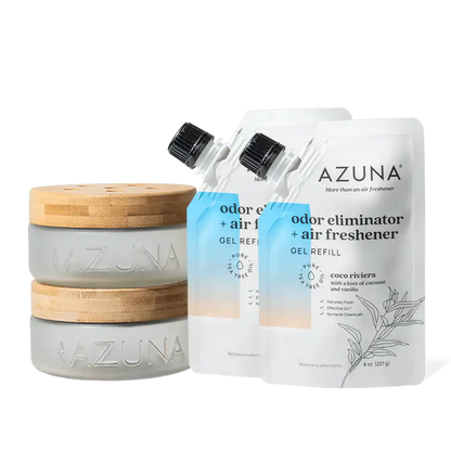 Luxe Glass Odor Eliminator 2 Room Starter Kit