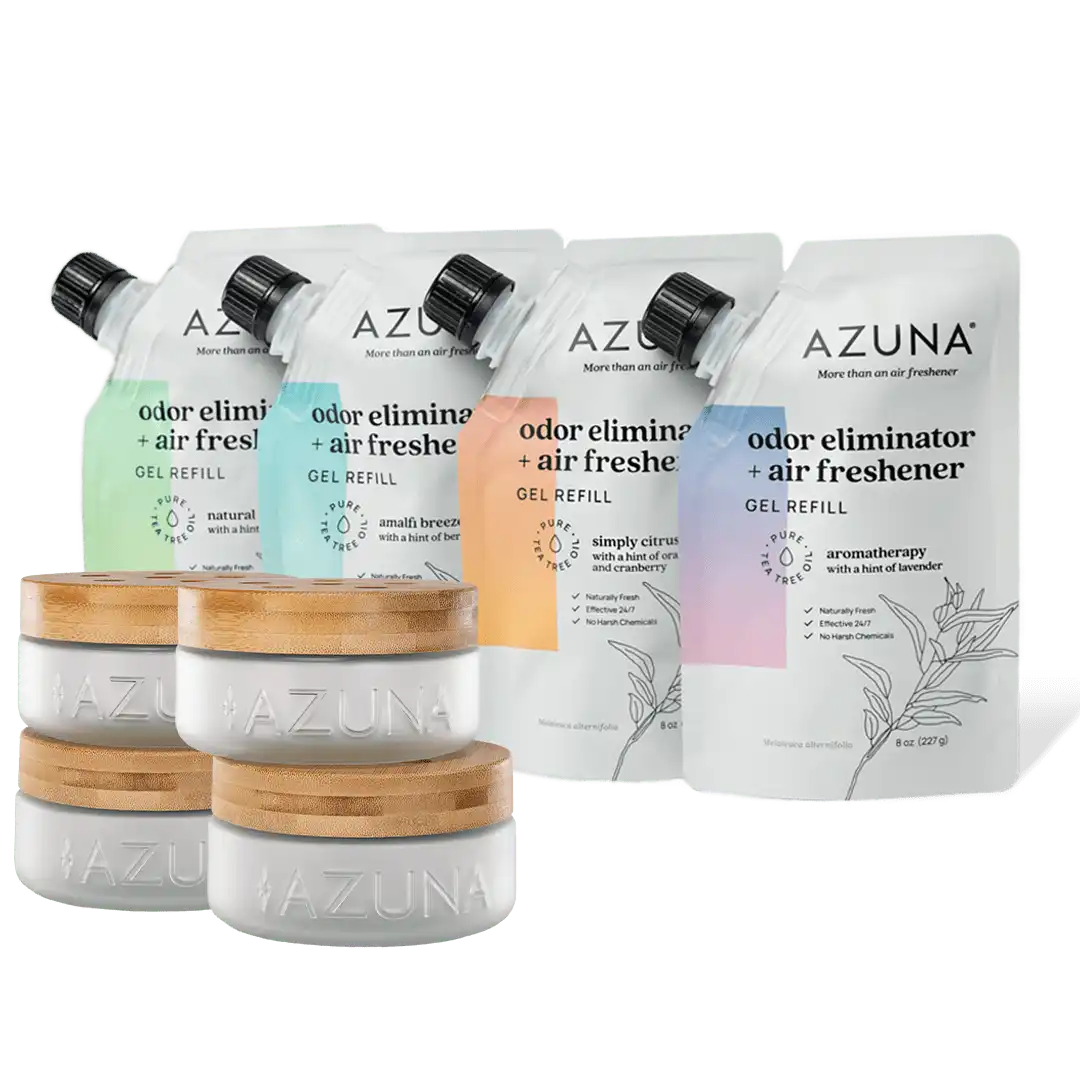 Luxe Glass Odor Eliminator 4 Room Starter Variety Kit