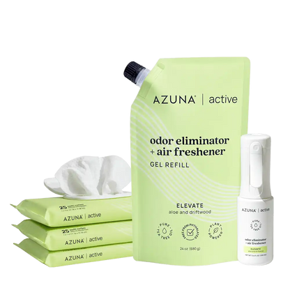 Active 24oz Refill Gel Pouch, Spray & Wipes