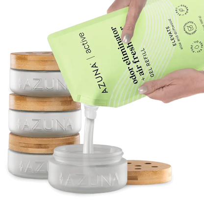 Luxe Glass Odor Eliminator 4 Room Starter Kit