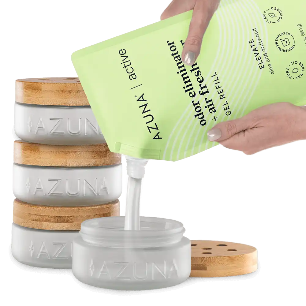 Luxe Glass Odor Eliminator 4 Room Starter Kit