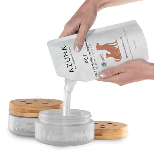 Luxe Glass Pet Odor Eliminator 2 Room Kit