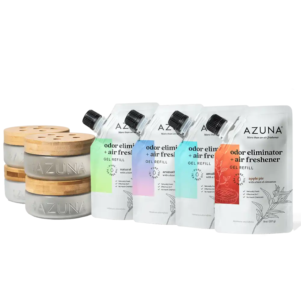 Luxe Glass Odor Eliminator 4 Room Starter Variety Kit