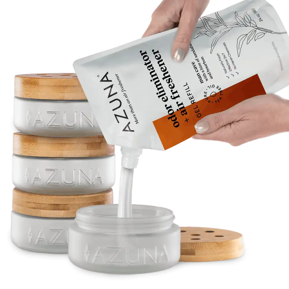 Luxe Glass Odor Eliminator 4 Room Starter Kit