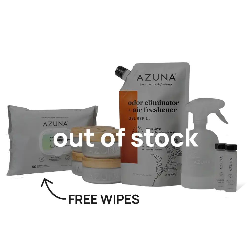Luxe Glass Premium Odor Eliminator 4 Room Kit
