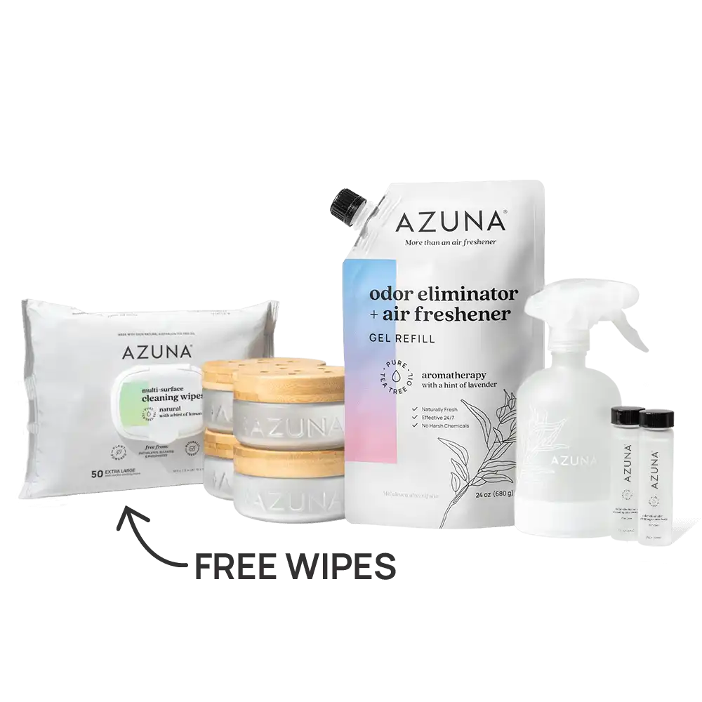 Luxe Glass Premium Odor Eliminator 4 Room Kit
