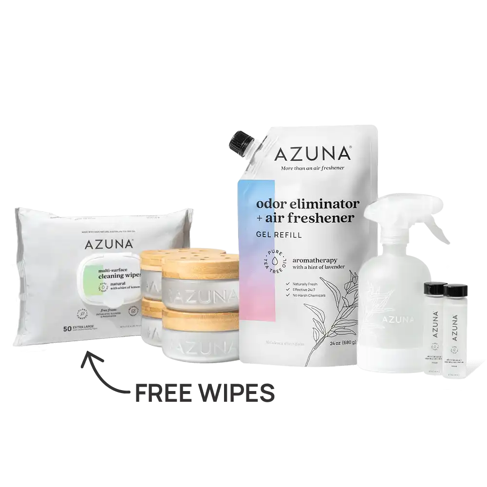 Luxe Glass Premium Odor Eliminator 4 Room Kit