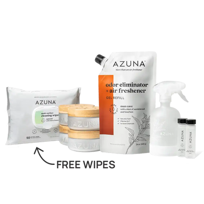Luxe Glass Premium Odor Eliminator 4 Room Kit