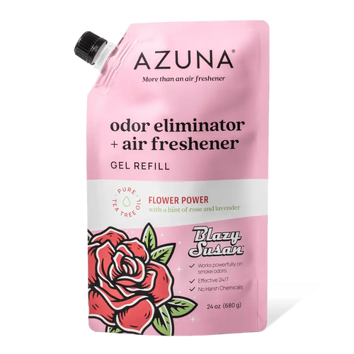24oz Odor Eliminator Gel Refill in Flower Power - Azuna x Blazy Susan