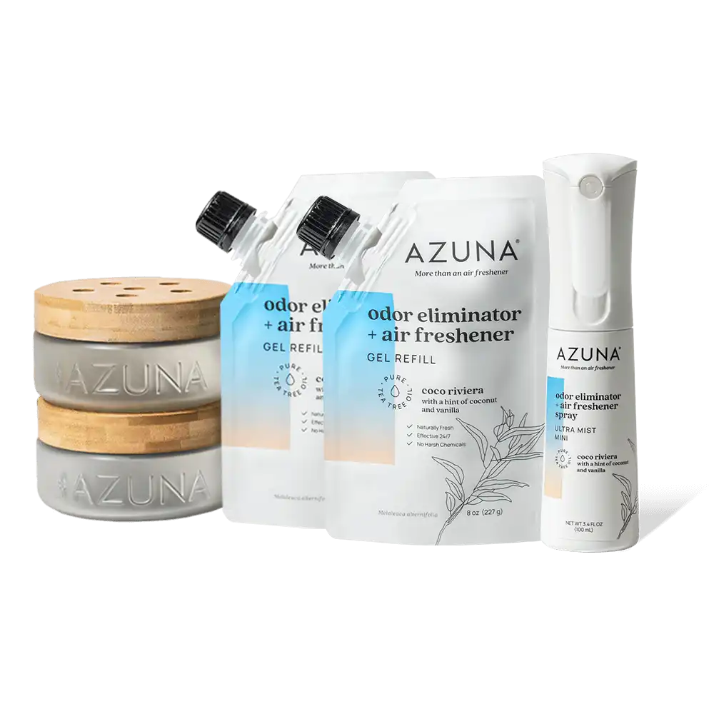Luxe Glass Odor Eliminator 2 Room Starter Kit + Spray