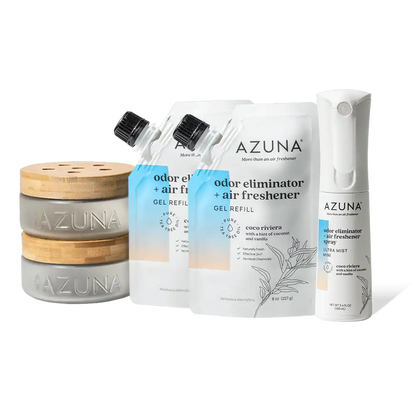 Luxe Glass Odor Eliminator 2 Room Starter Kit + Spray