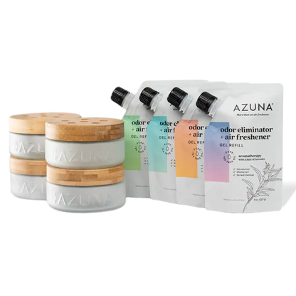 Luxe Glass Odor Eliminator 4 Room Starter Variety Kit