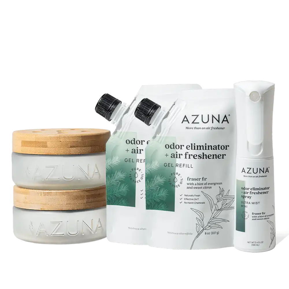 Luxe Glass Odor Eliminator 2 Room Starter Kit + Spray