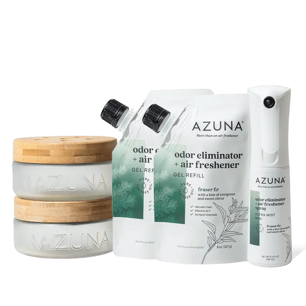 Luxe Glass Odor Eliminator 2 Room Starter Kit + Spray