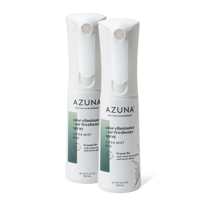 Odor Eliminator + Room Air Freshener Ultra Mist Spray Mini Duo