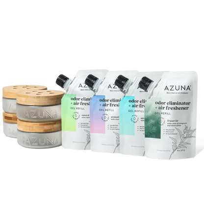 Luxe Glass Odor Eliminator 4 Room Starter Variety Kit (Welcome)