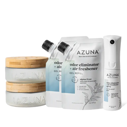 Luxe Glass Odor Eliminator 2 Room Starter Kit + Spray